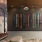 An alternate view of the Norden Range lobby showcasing vintage skis and a cozy seating area.